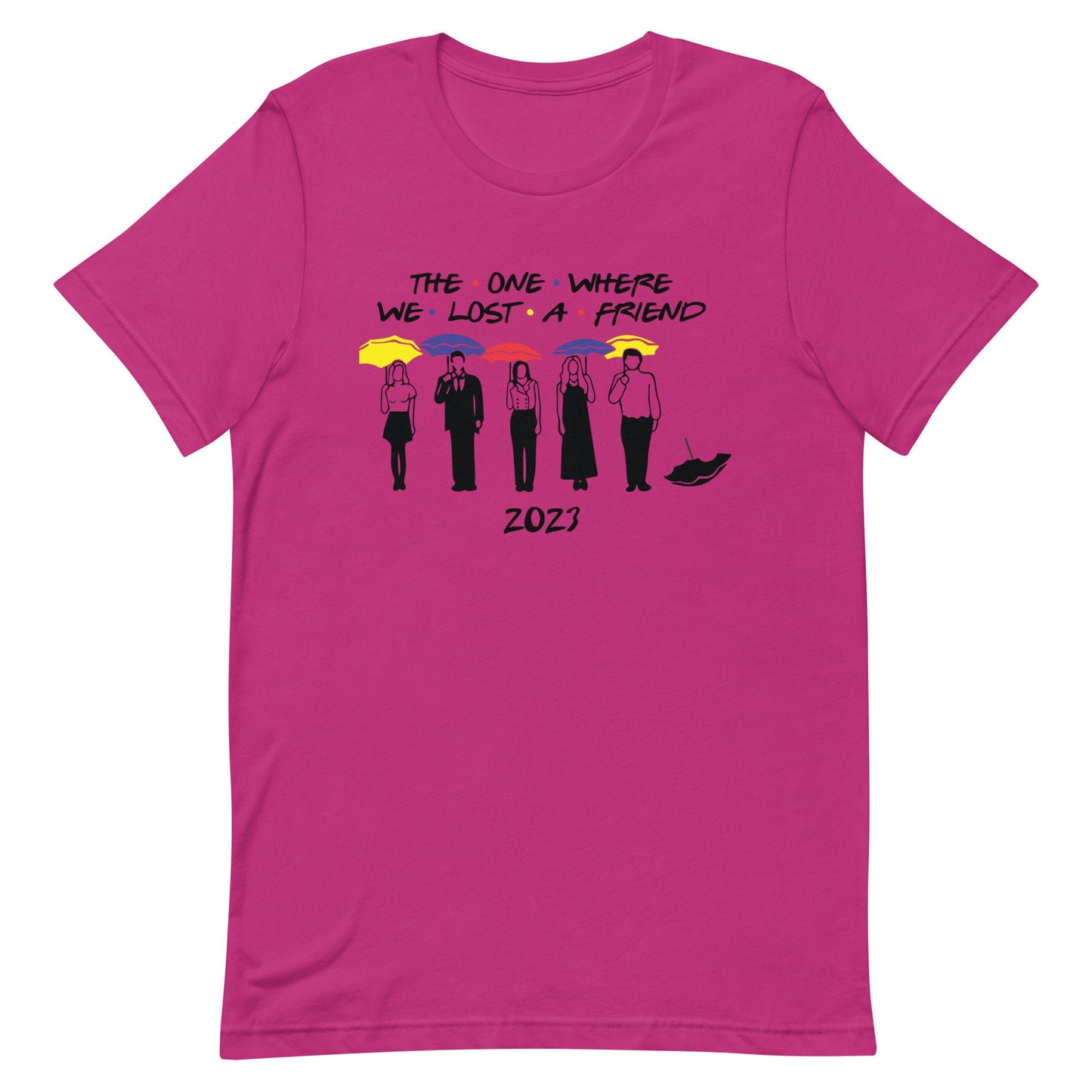 The One We Lost- FRIENDS 2023 In Memory of Unisex t-shirt