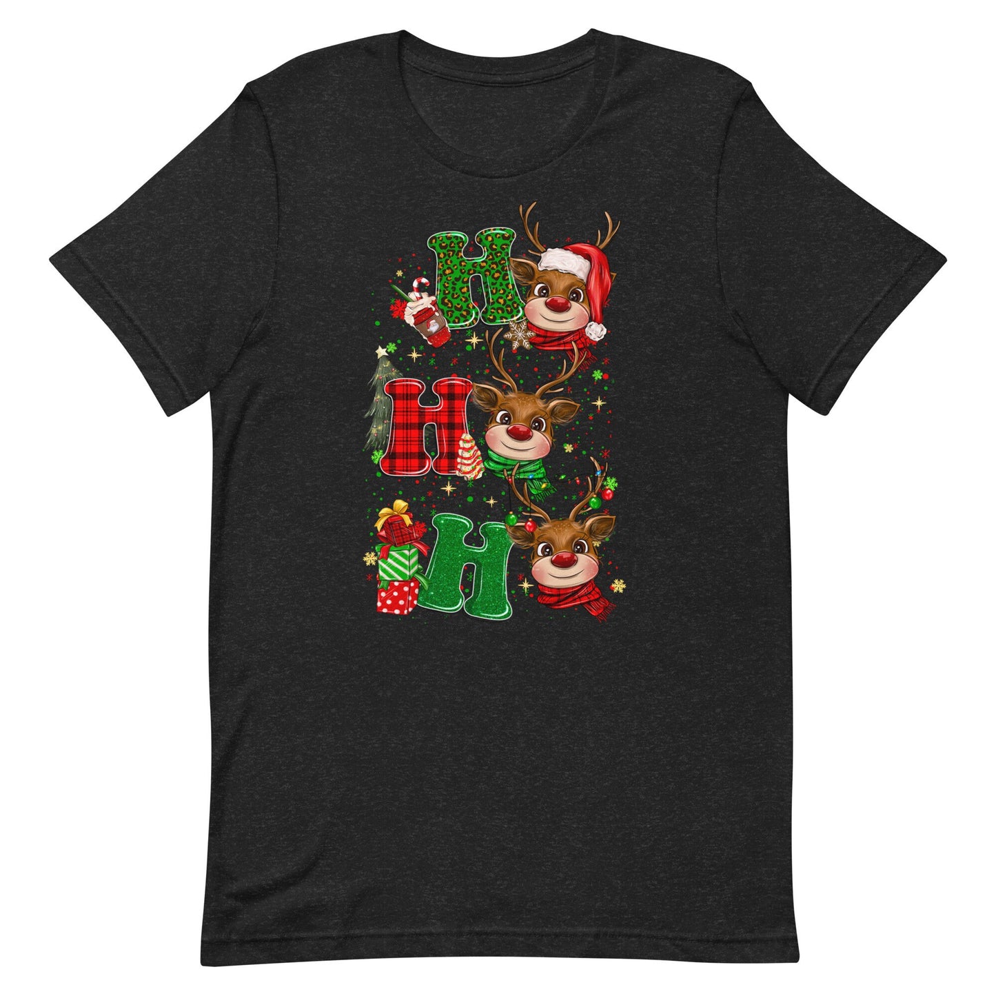 HO ho ho  REINDEER Unisex t-shirt
