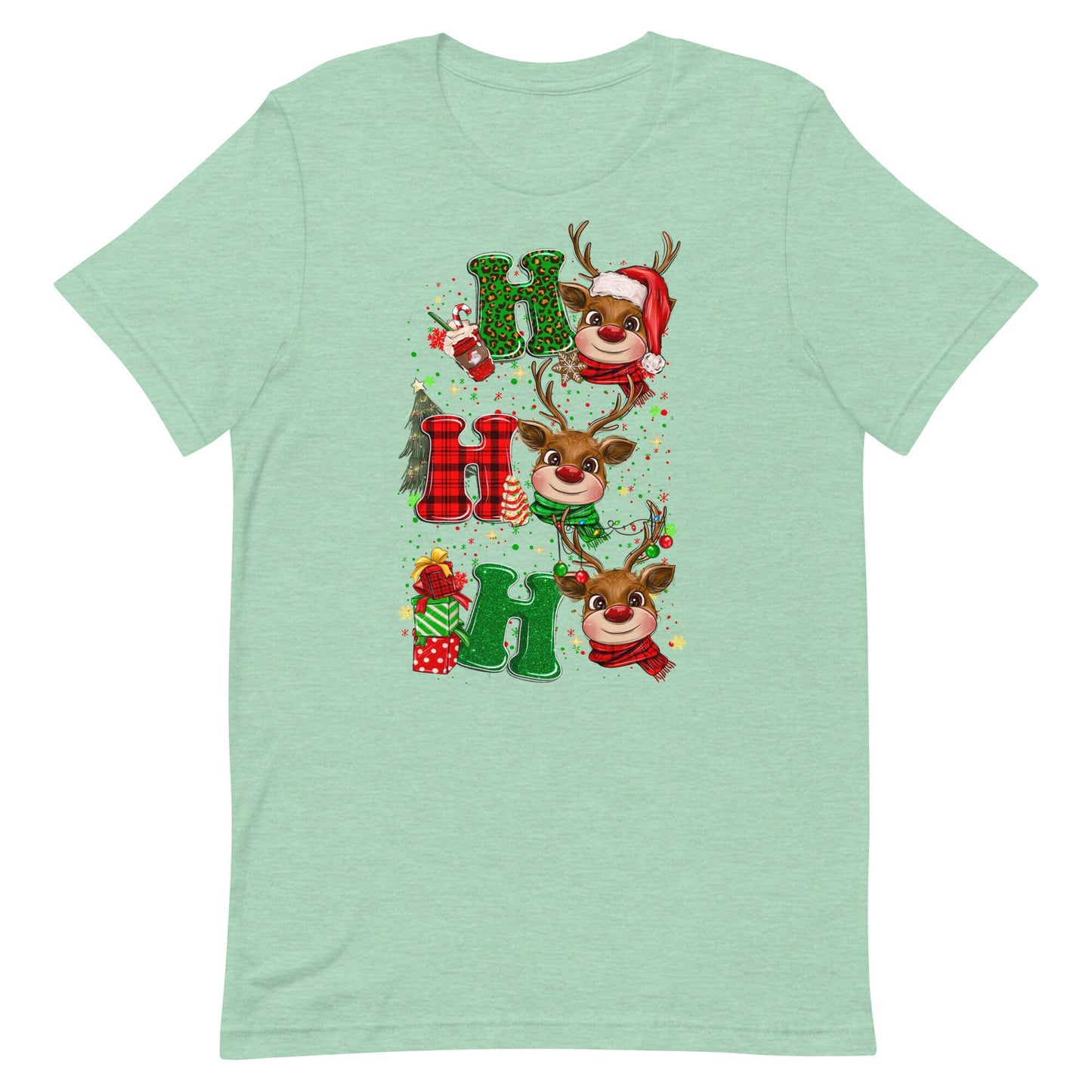 HO ho ho  REINDEER Unisex t-shirt