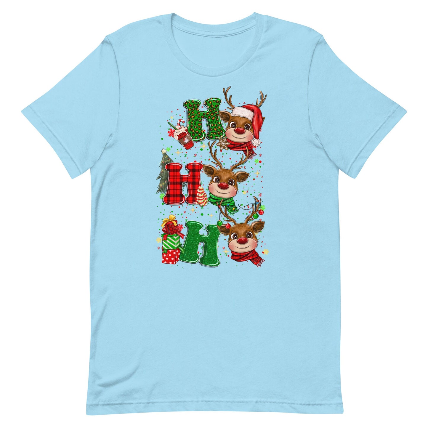 HO ho ho  REINDEER Unisex t-shirt