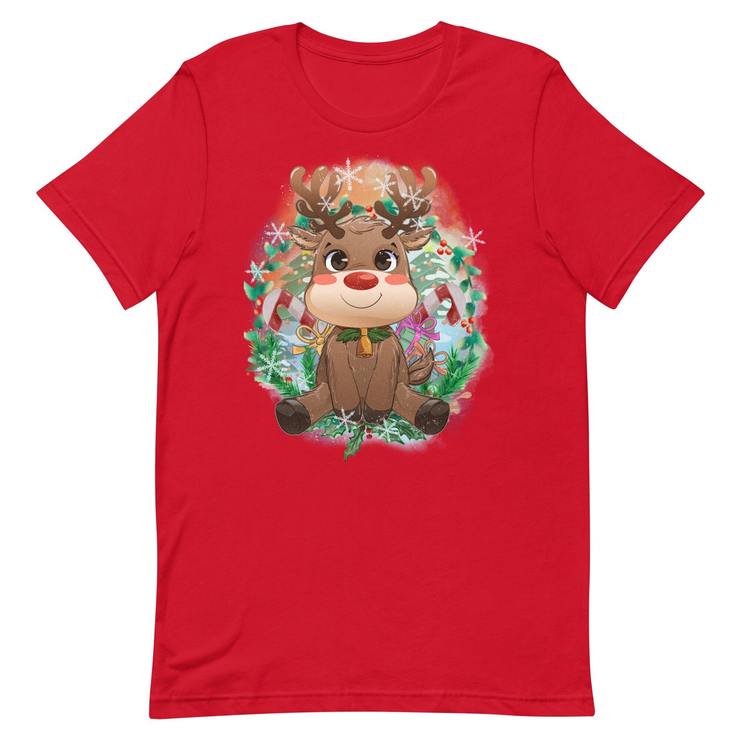 Cute Reindeer Unisex t-shirt