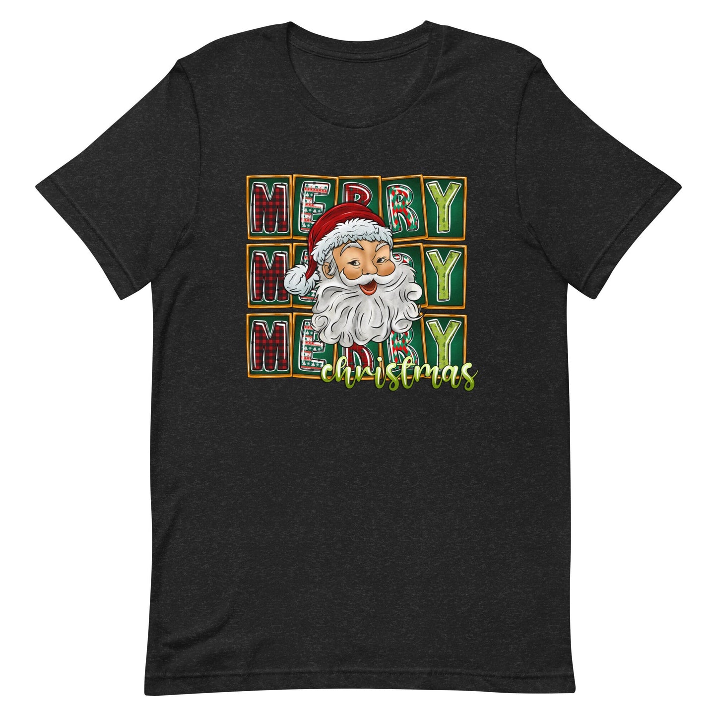 Merry Merry Merry Christmas Unisex t-shirt