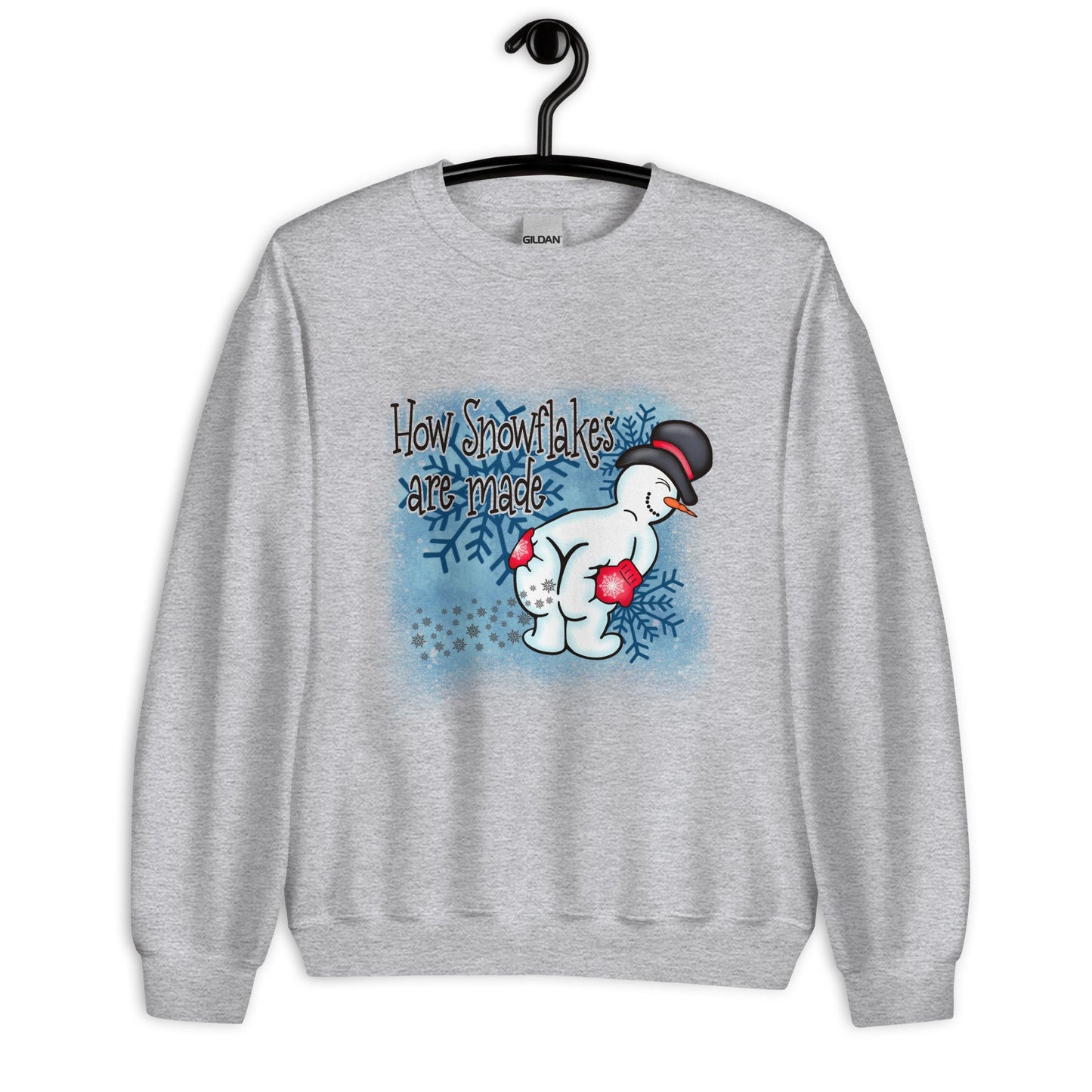 How snowflakes are made. Unisex Sweatshirt