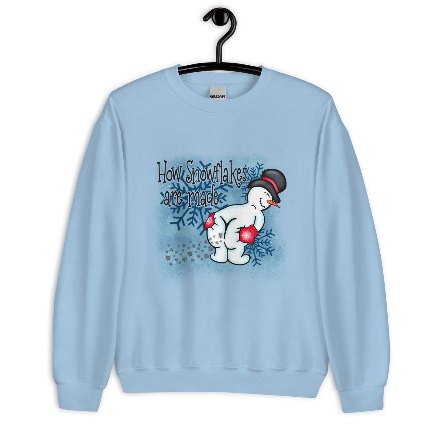 How snowflakes are made. Unisex Sweatshirt