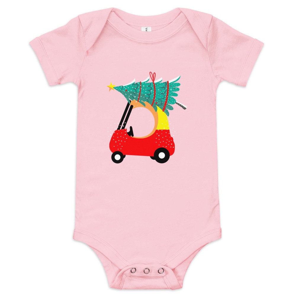Mr MAgoo Christmas Baby short sleeve one piece