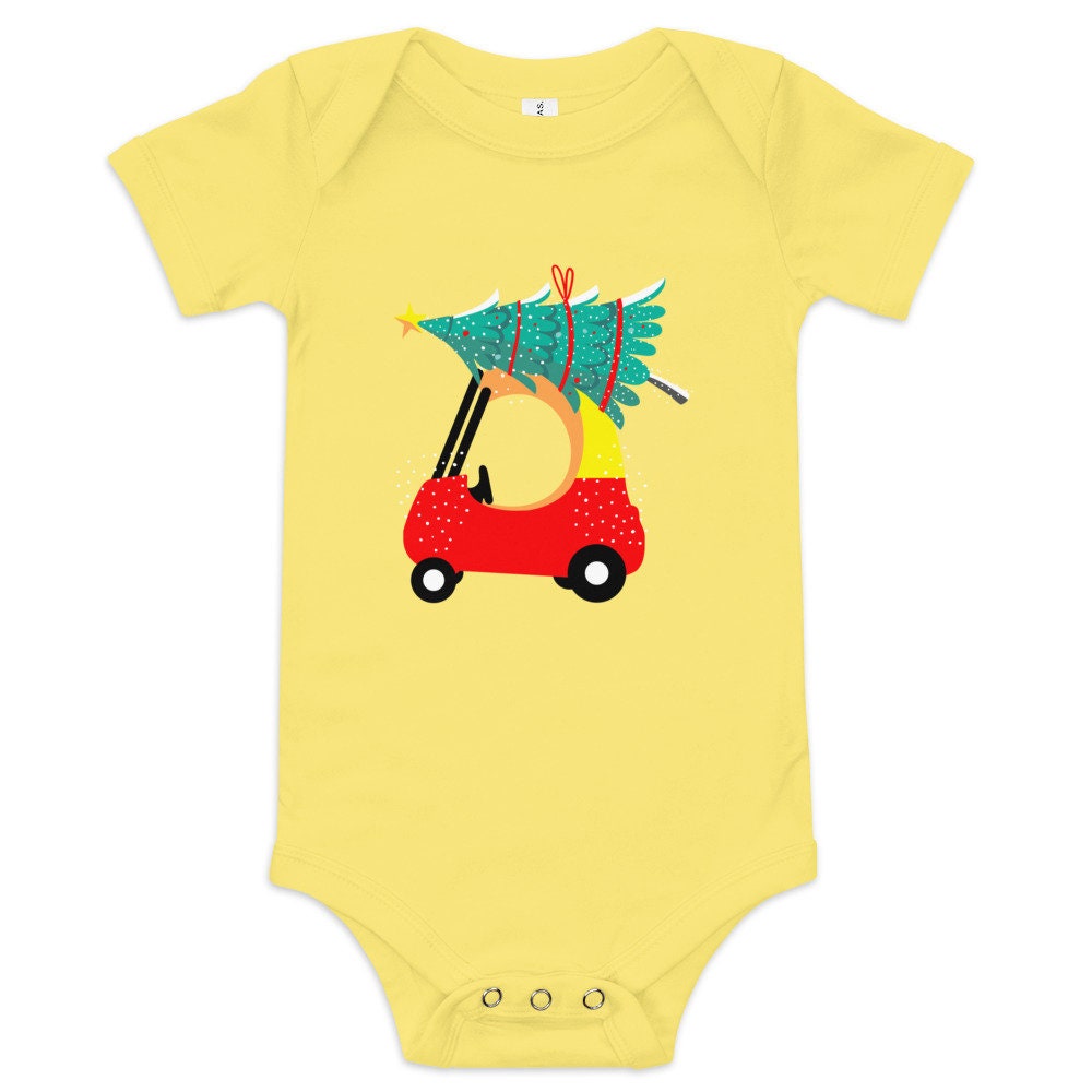 Mr MAgoo Christmas Baby short sleeve one piece