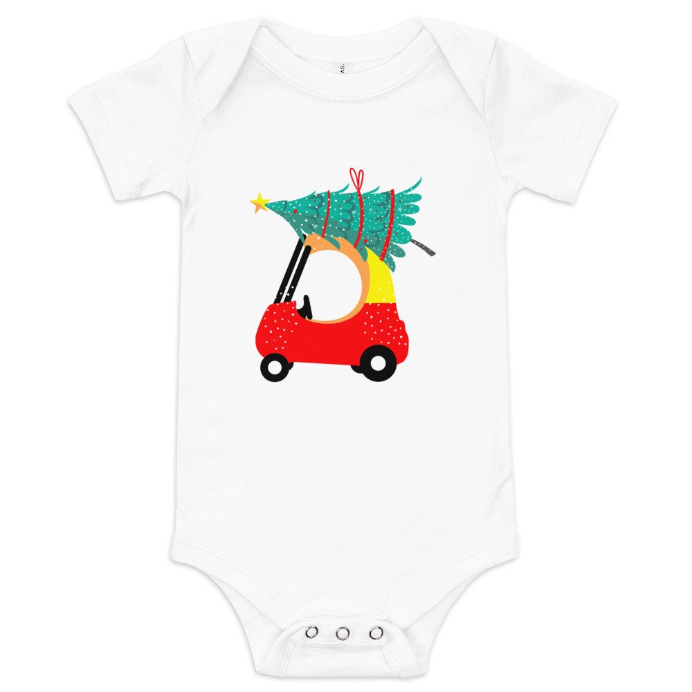 Mr MAgoo Christmas Baby short sleeve one piece