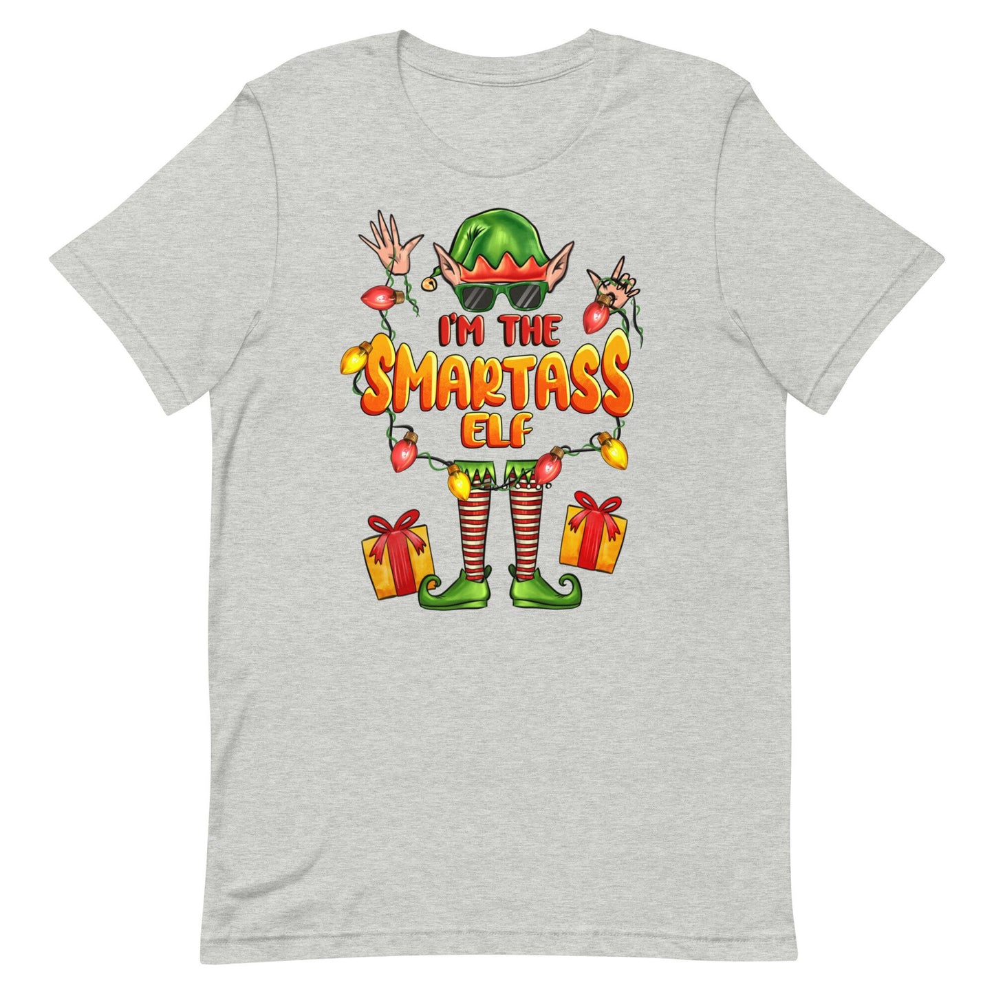 Smartass Elf Unisex t-shirt