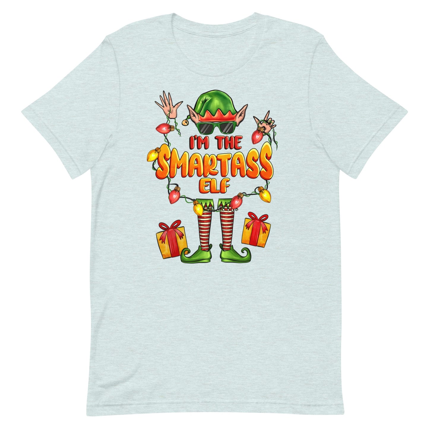 Smartass Elf Unisex t-shirt