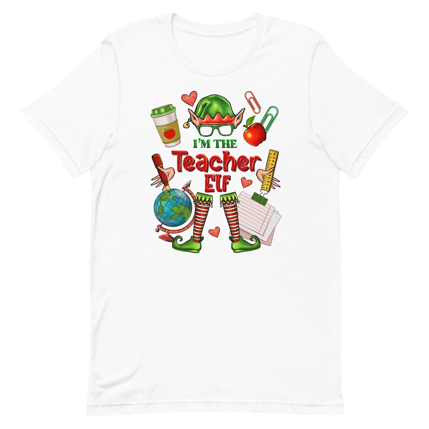 I'm the Teacher Elf Unisex t-shirt