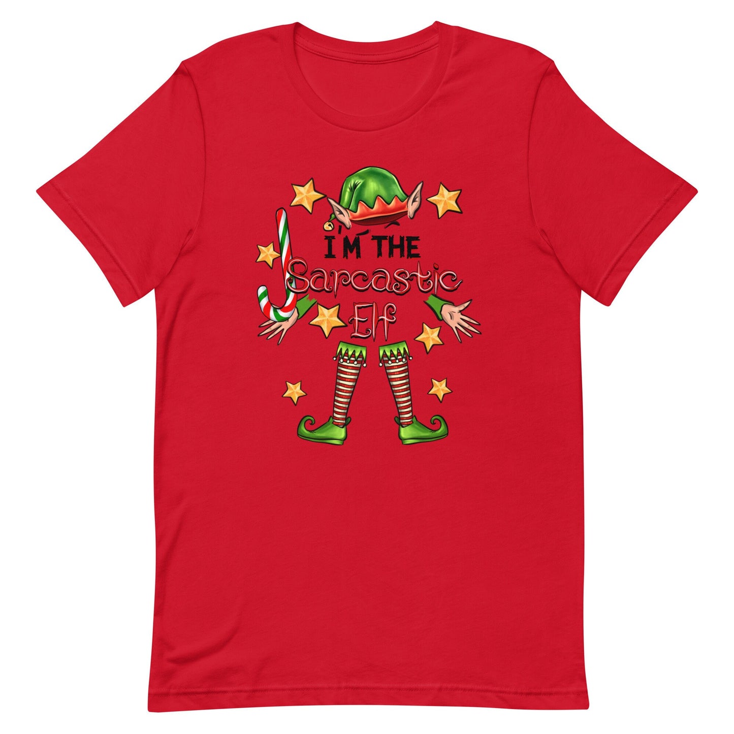 Sarcastic Elf Unisex t-shirt