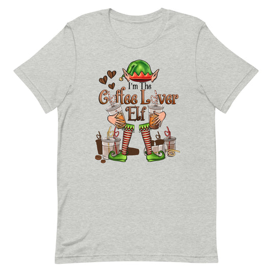 Coffee Elf Unisex t-shirt