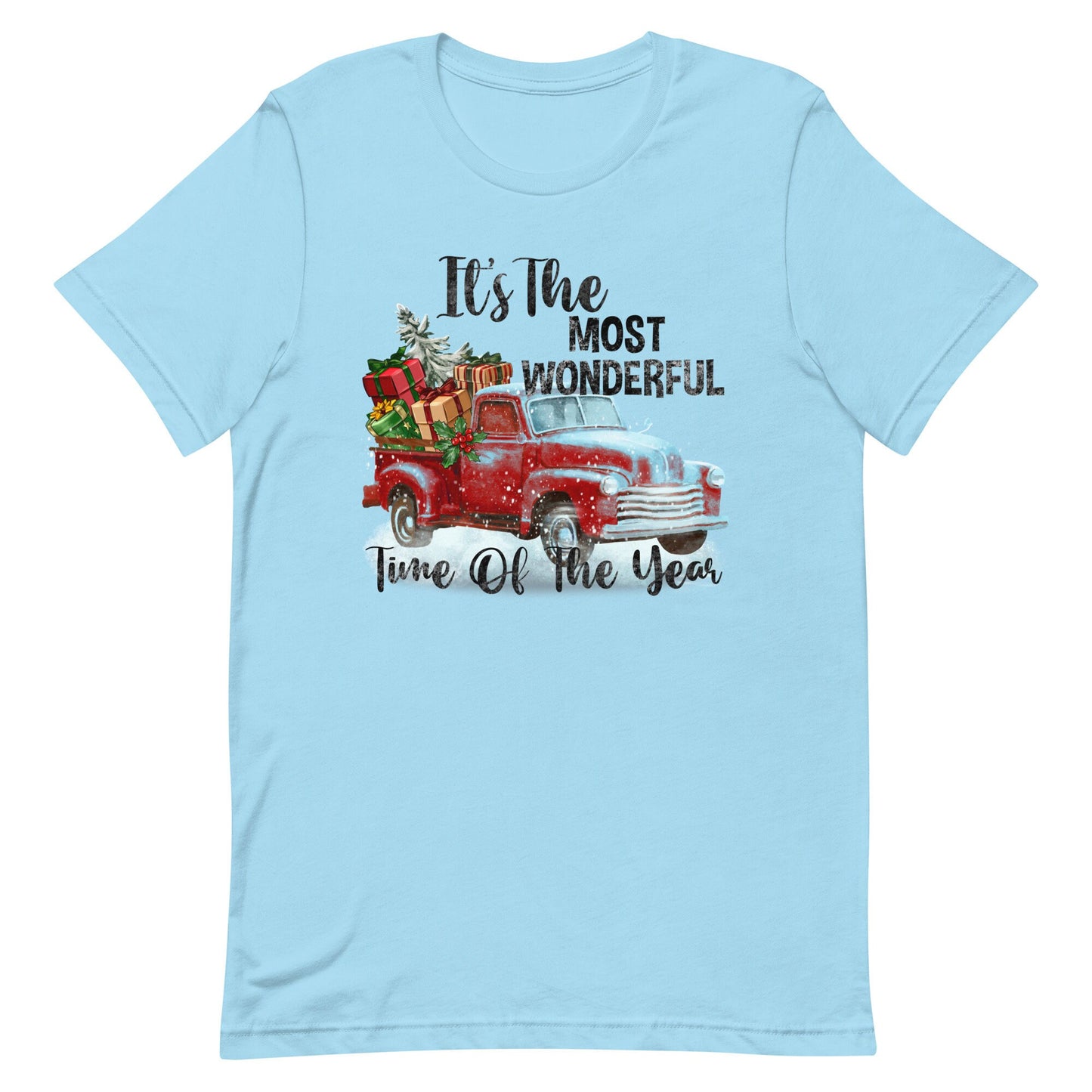 Its the Most Wonderful Time  Vintage Truck Unisex t-shirt