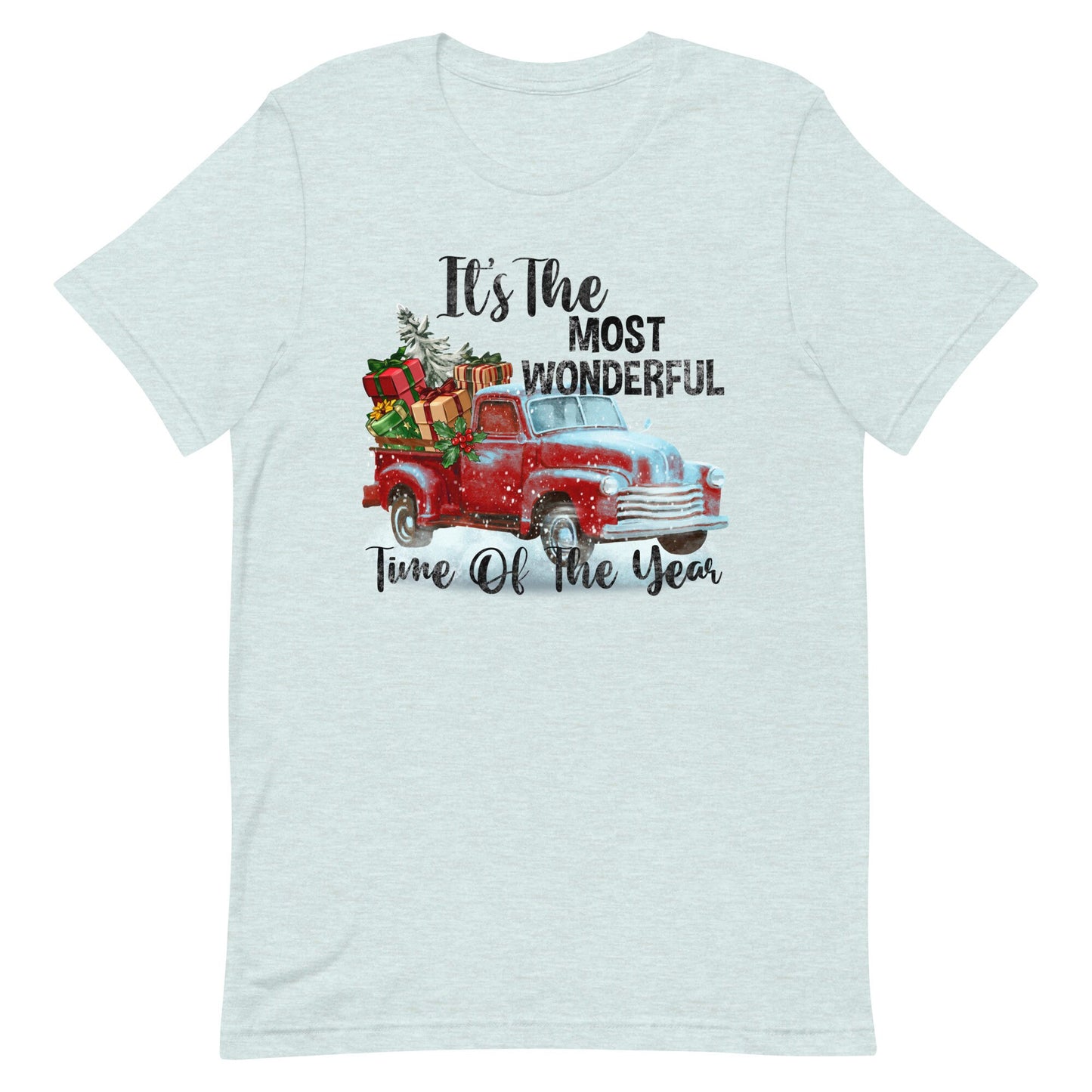 Its the Most Wonderful Time  Vintage Truck Unisex t-shirt