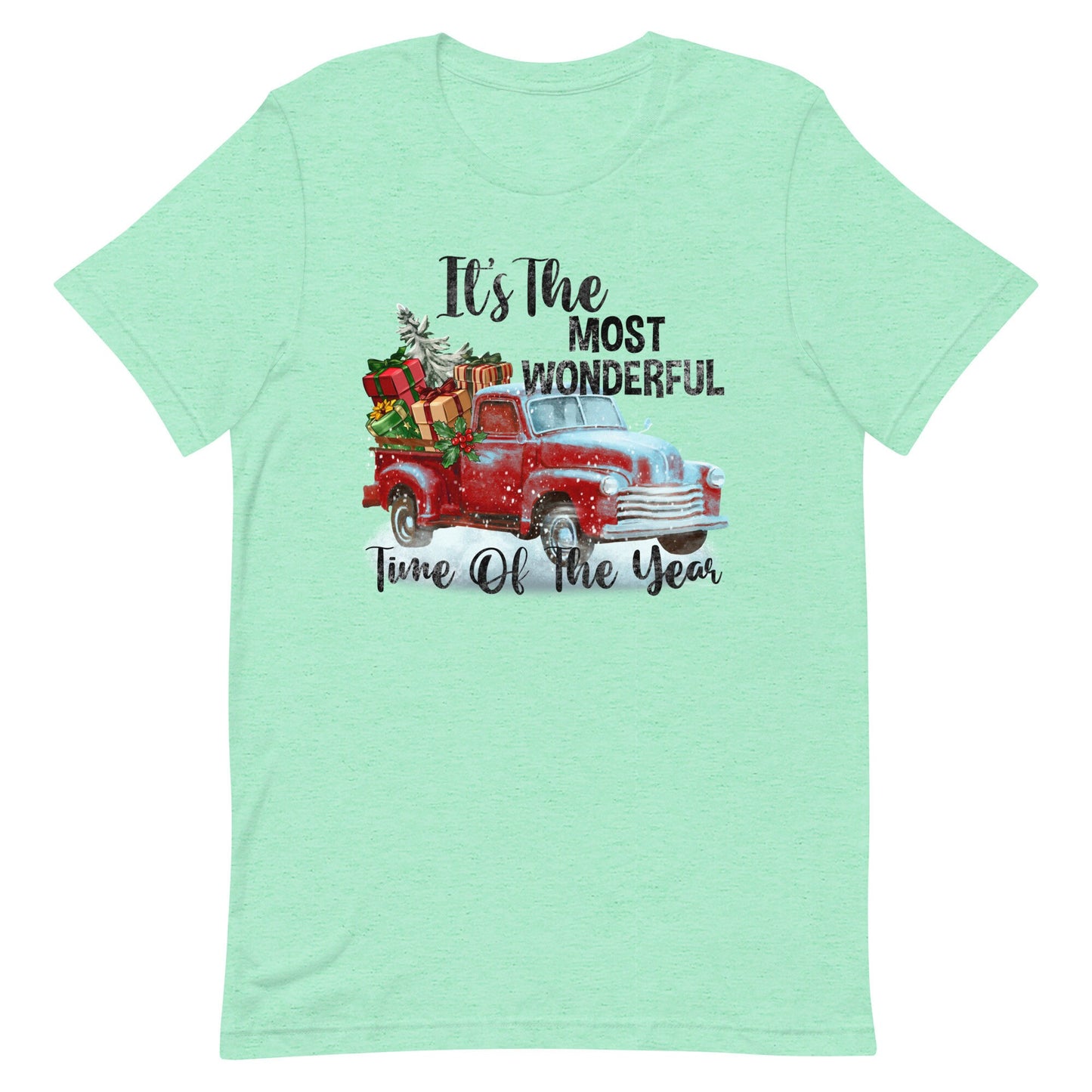Its the Most Wonderful Time  Vintage Truck Unisex t-shirt
