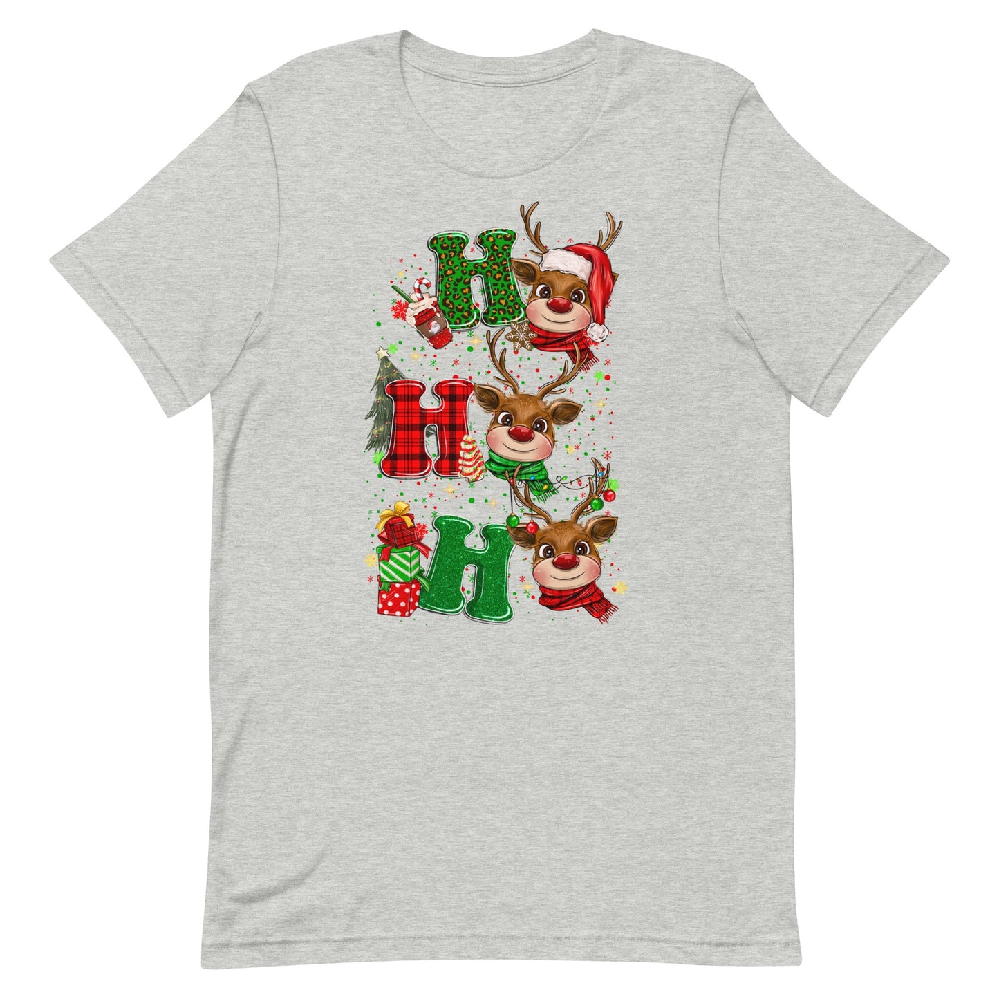 HO ho ho  REINDEER Unisex t-shirt
