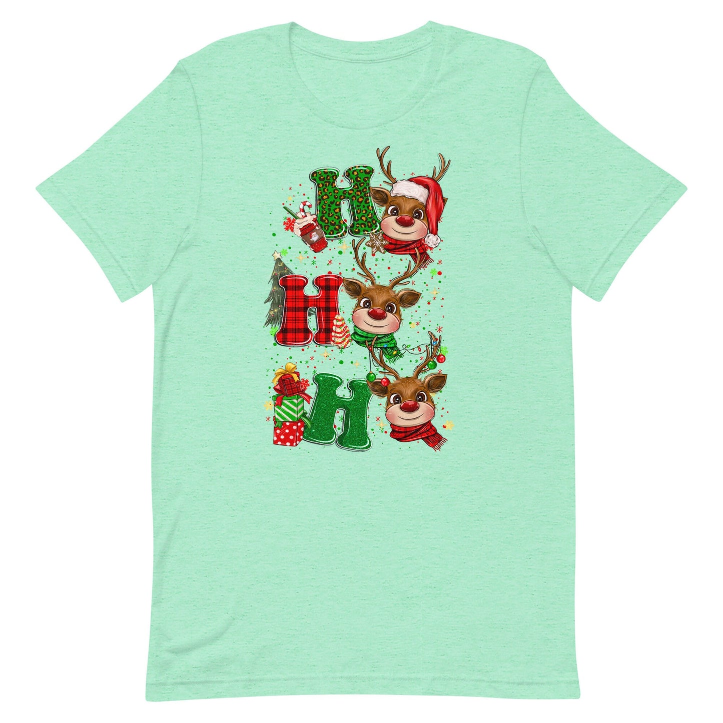 HO ho ho  REINDEER Unisex t-shirt