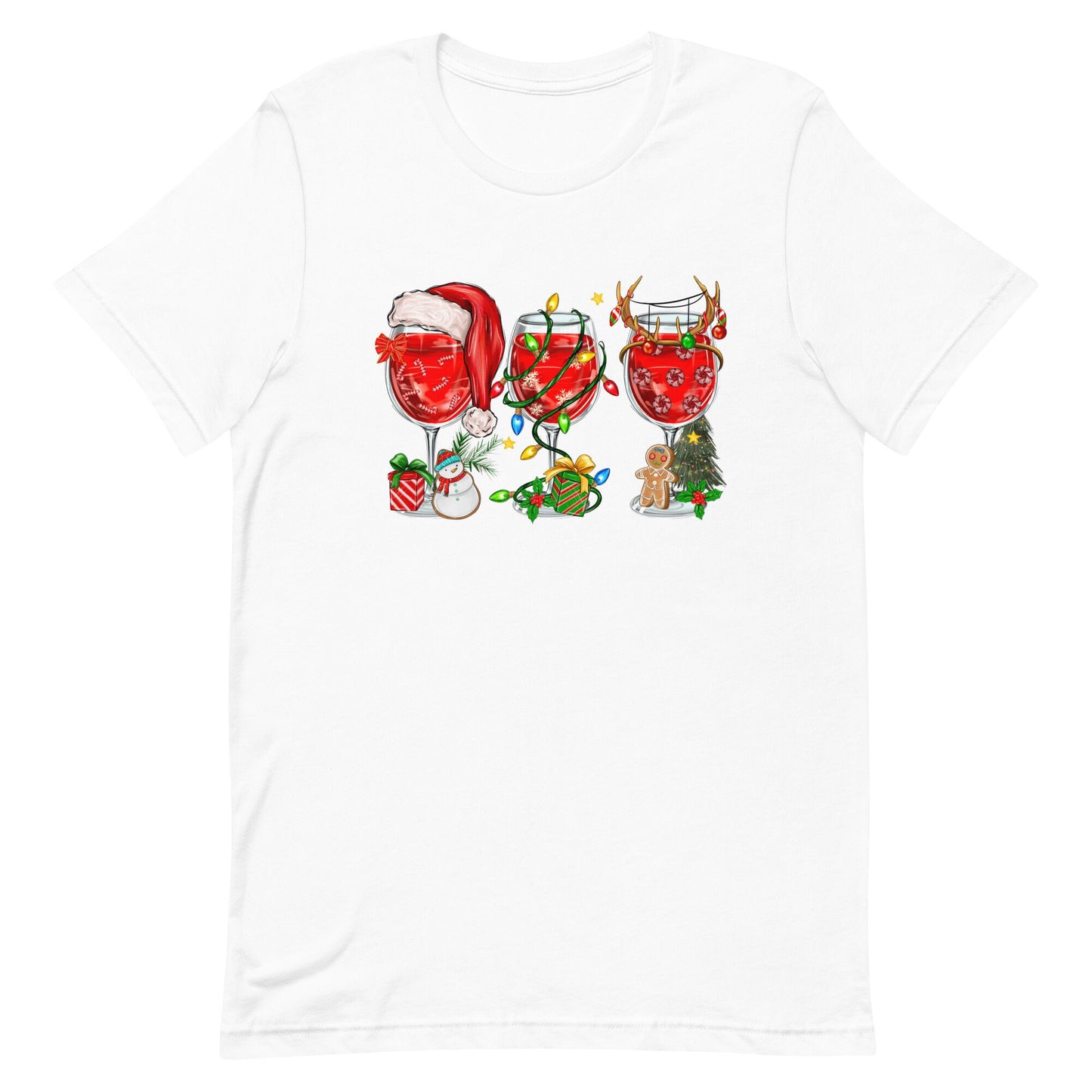 Holiday Wine Unisex t-shirt