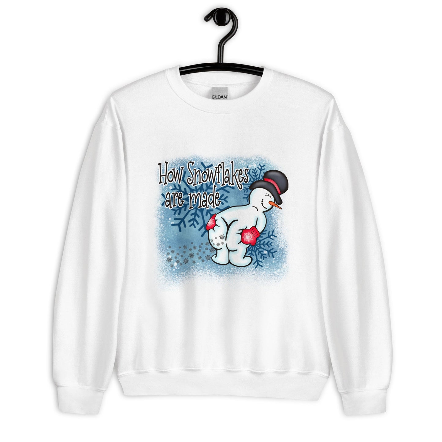 How snowflakes are made. Unisex Sweatshirt