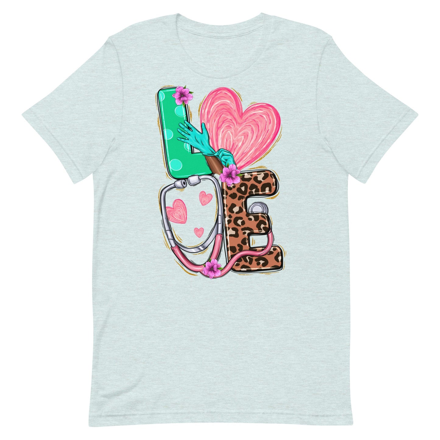 LOVE nurse/ medical Unisex t-shirt