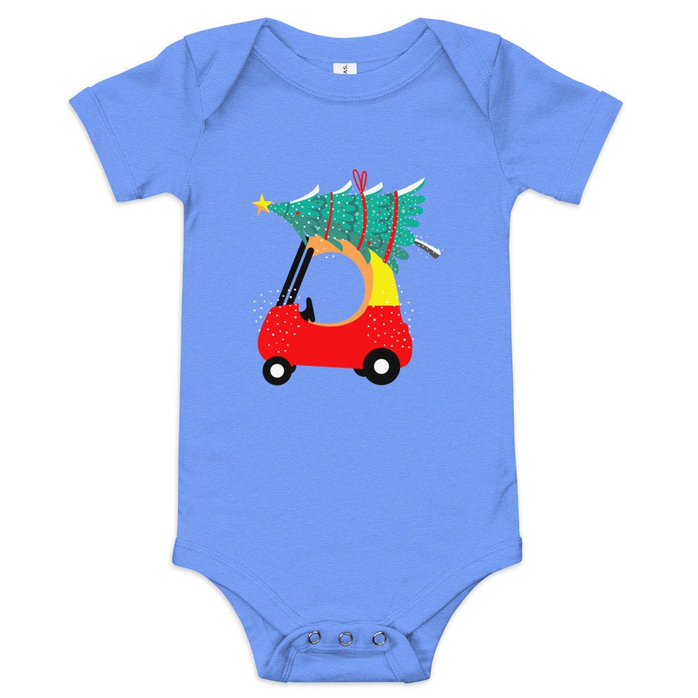 Mr MAgoo Christmas Baby short sleeve one piece