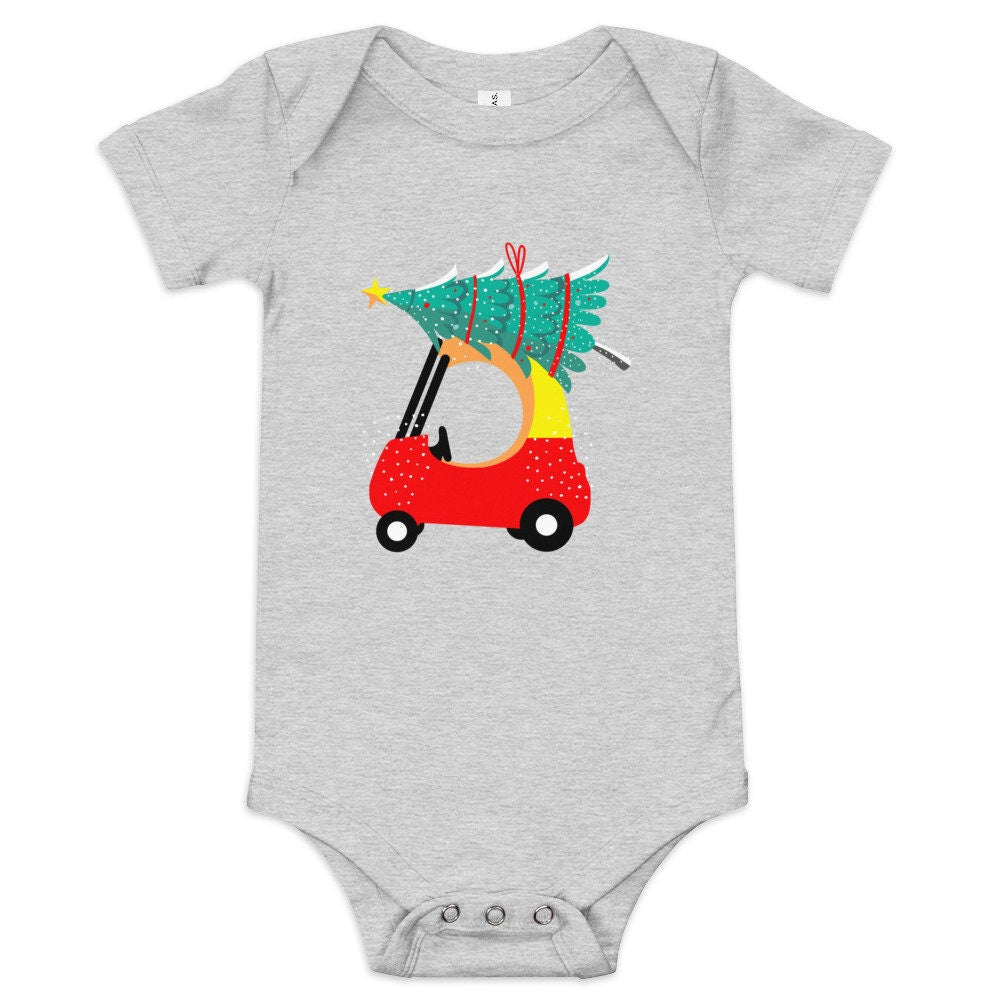 Mr MAgoo Christmas Baby short sleeve one piece