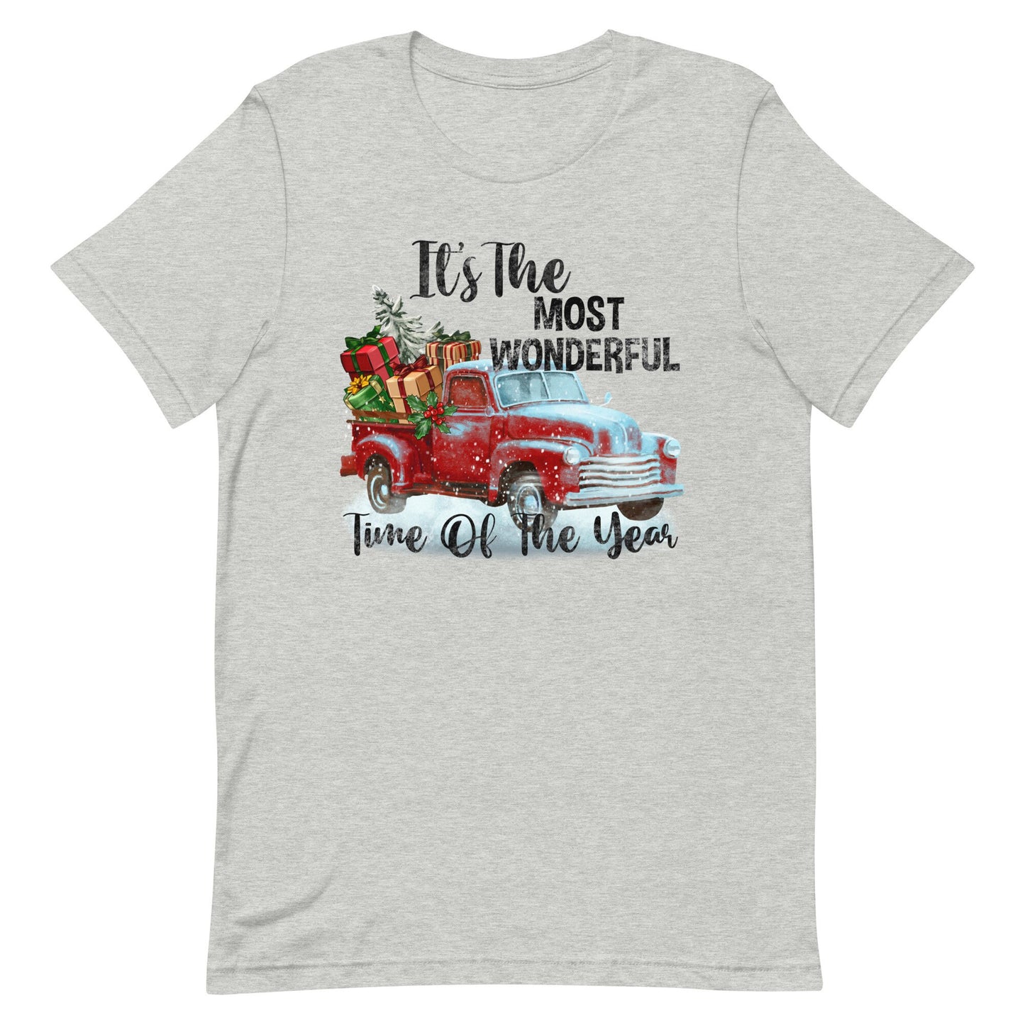Its the Most Wonderful Time  Vintage Truck Unisex t-shirt