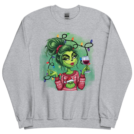 Wine Boujee Female G Unisex Sweatshirt