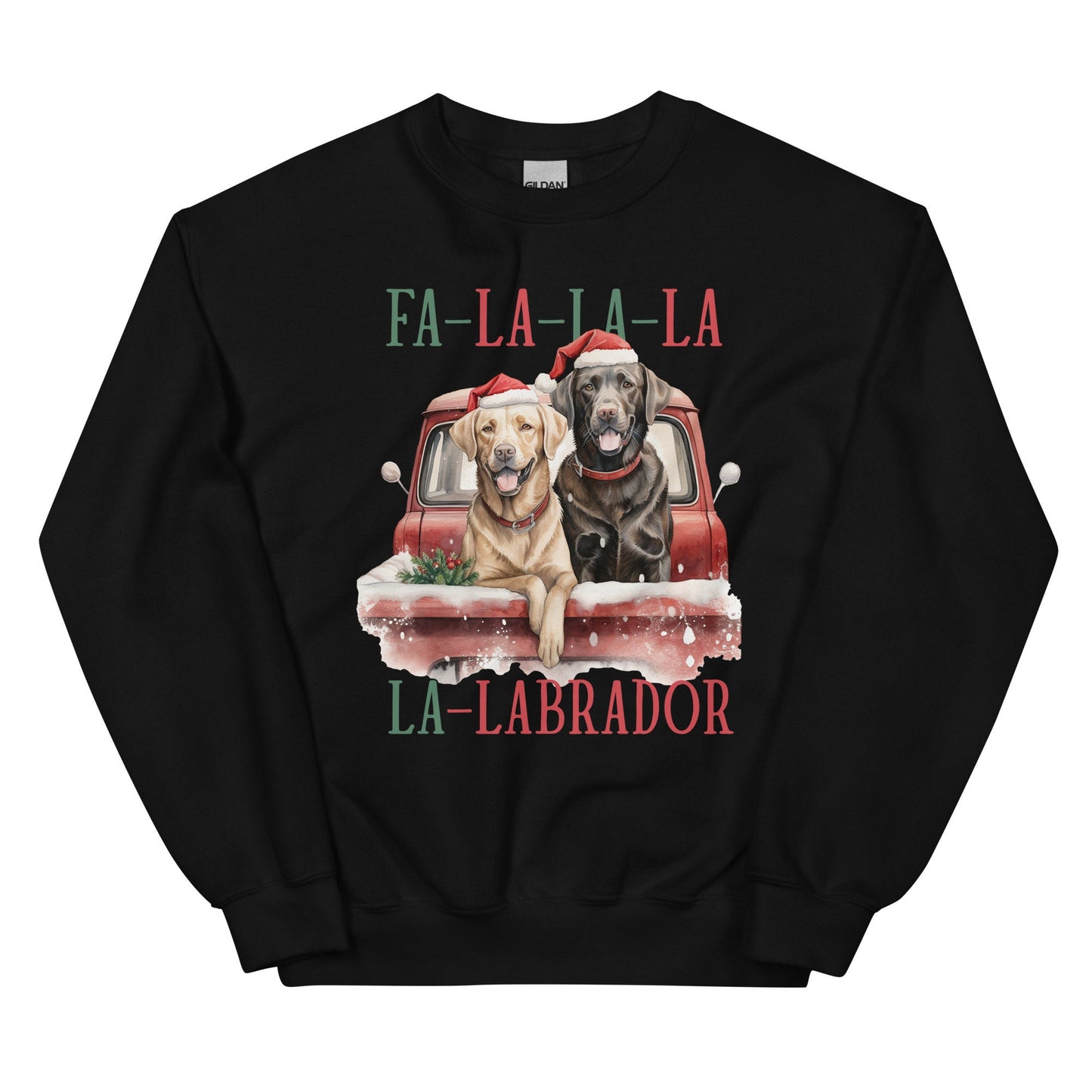 Fa-La-La-Laborader Unisex Sweatshirt