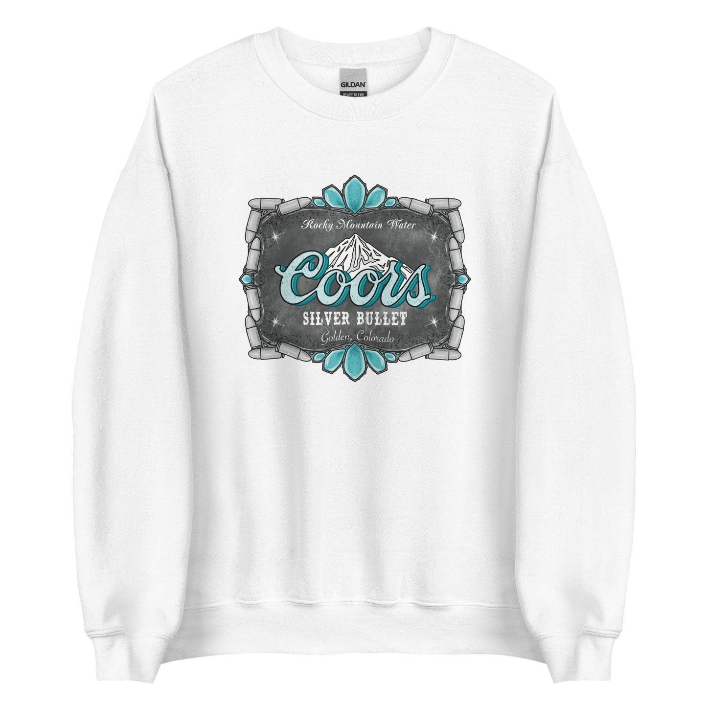Turquoise Stones and Beer Unisex Sweatshirt