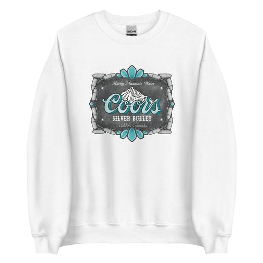 Turquoise Stones and Beer Unisex Sweatshirt