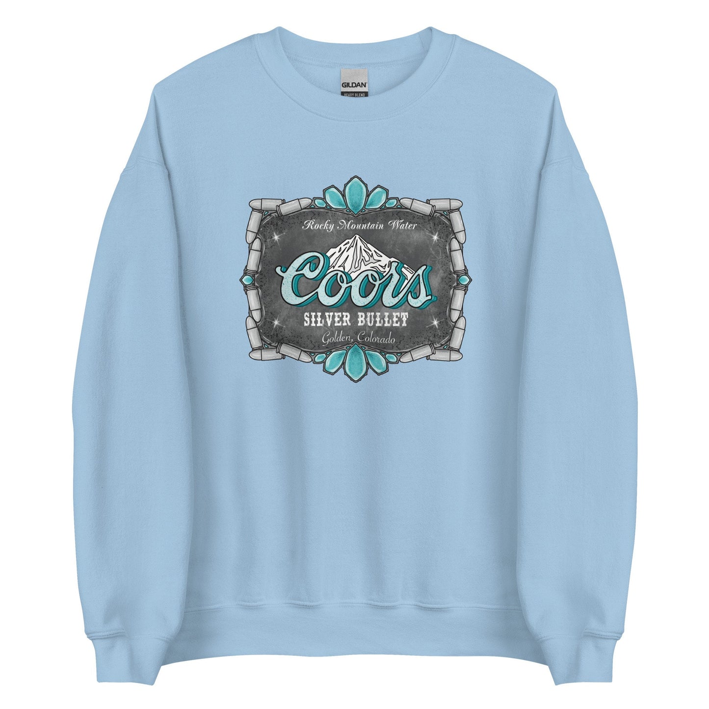 Turquoise Stones and Beer Unisex Sweatshirt