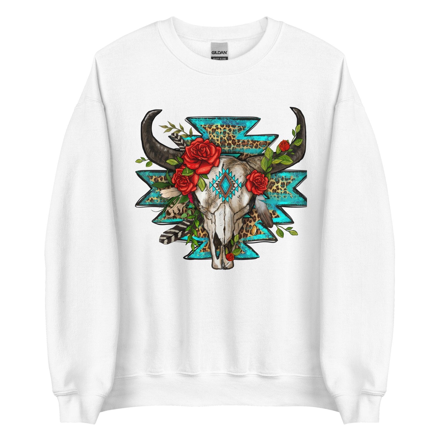 Aztec Skull Unisex Sweatshirt