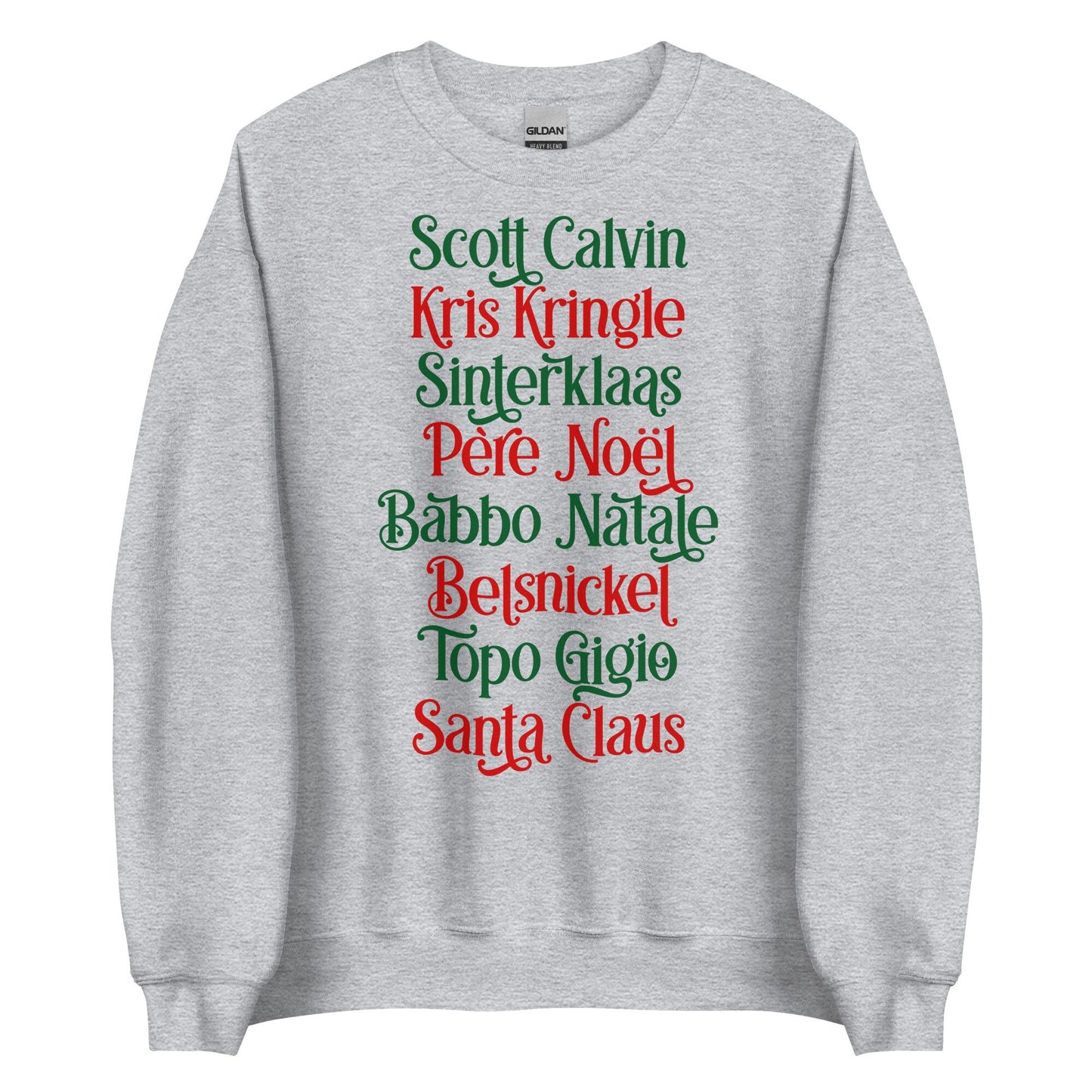 Name - Santa  Unisex Sweatshirt