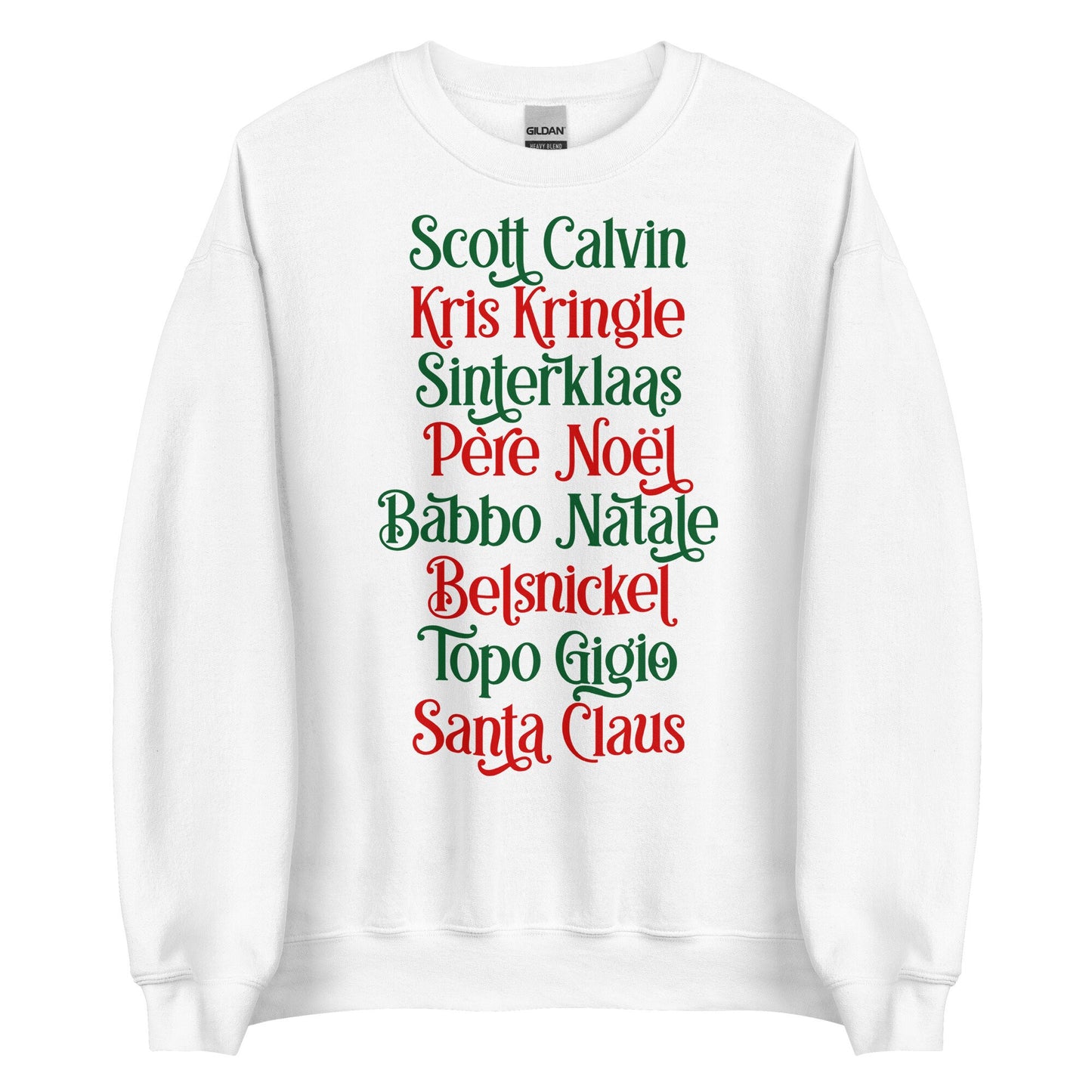 Name - Santa  Unisex Sweatshirt