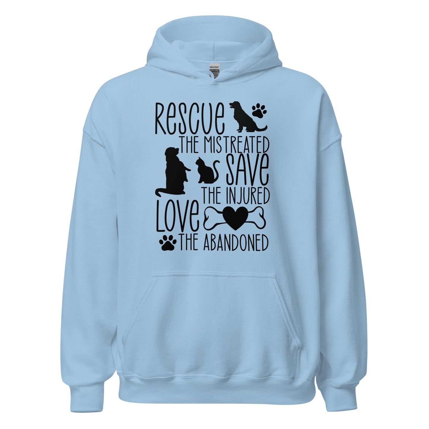 Rescue the mistreated Unisex Hoodie