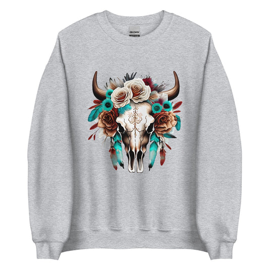 Western Skull Unisex Sweatshirt