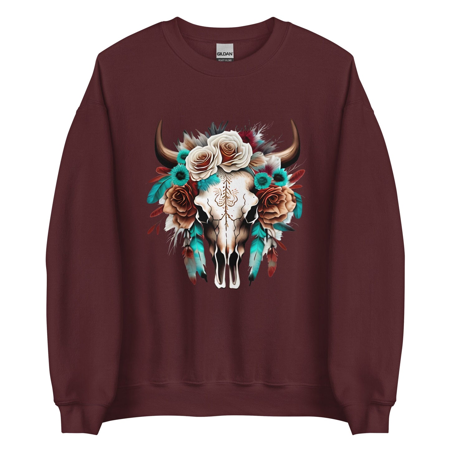 Western Skull Unisex Sweatshirt