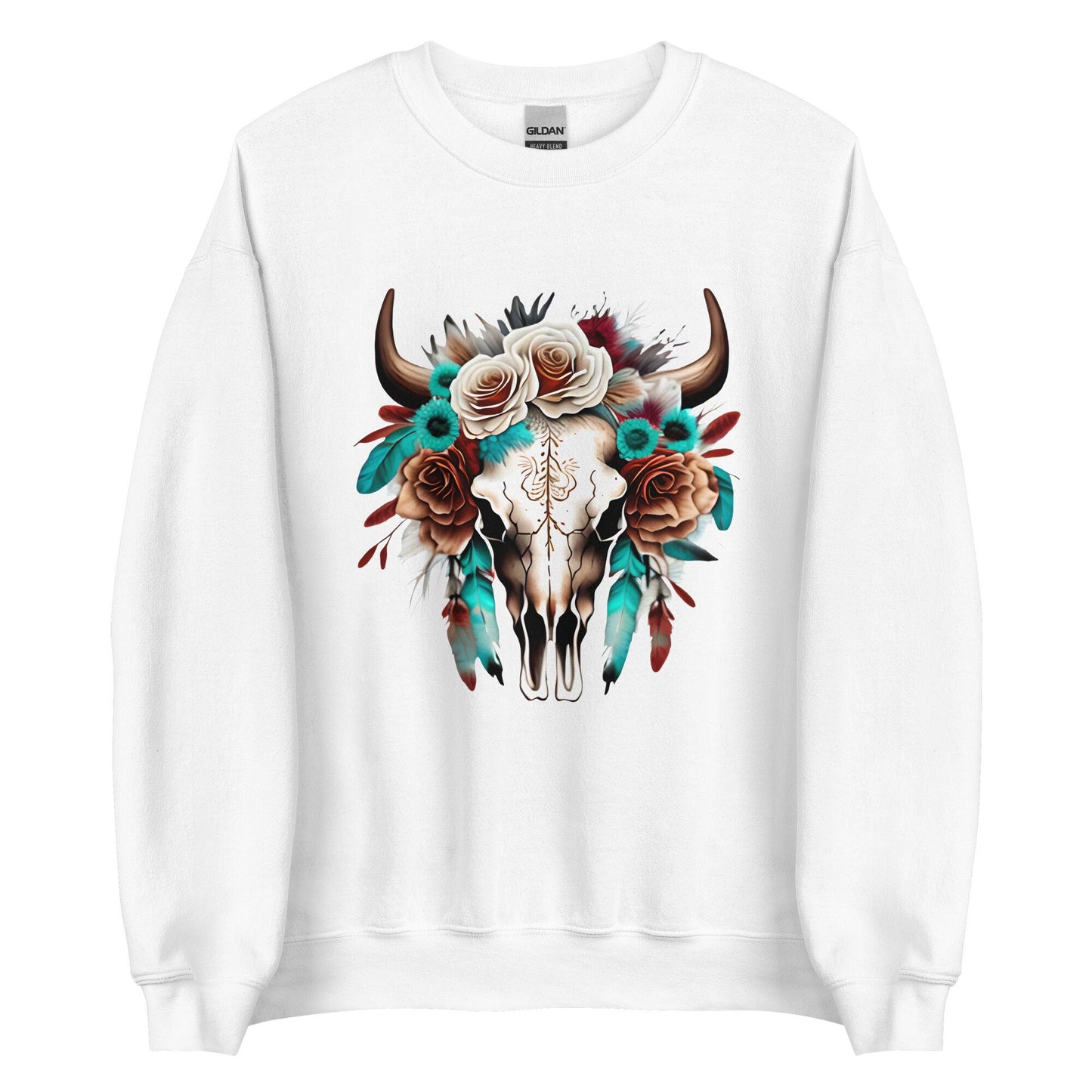 Western Skull Unisex Sweatshirt