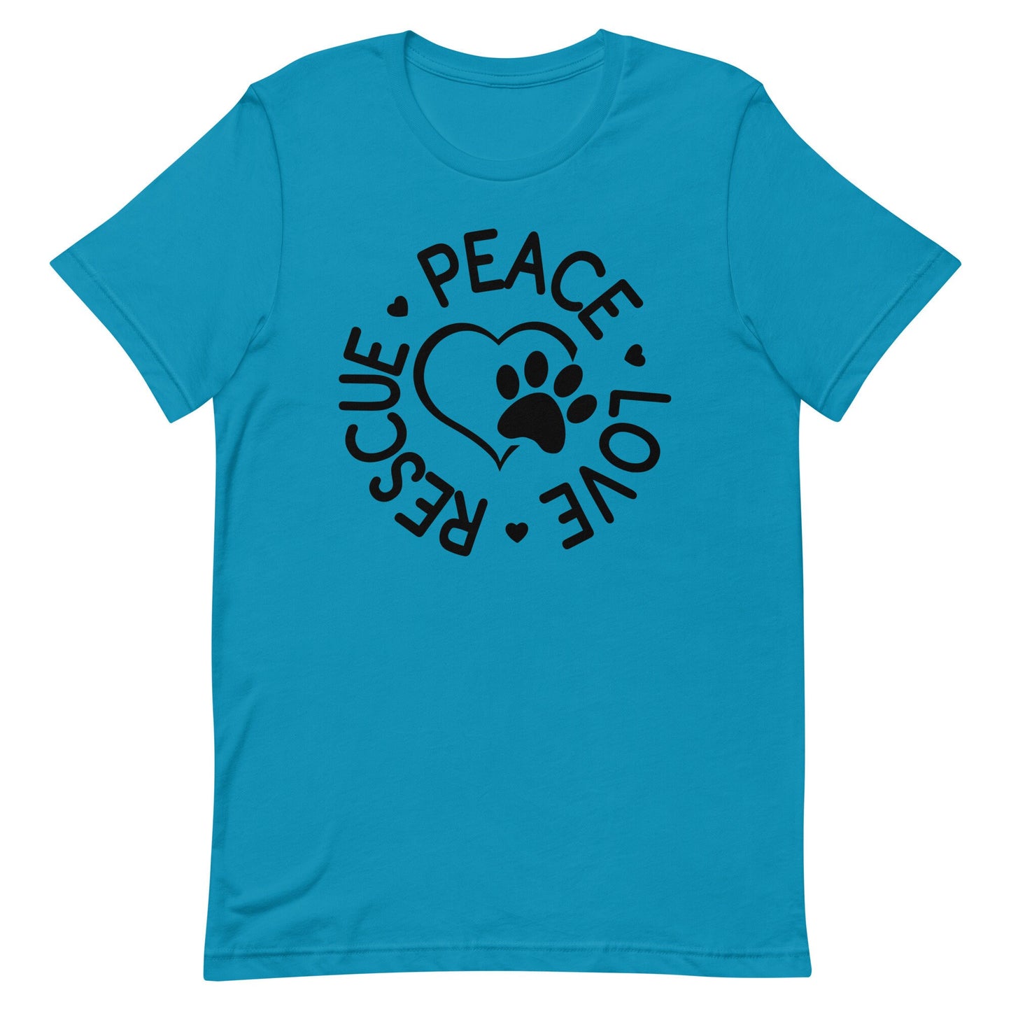 Peace~Love~ Rescue Unisex t-shirt