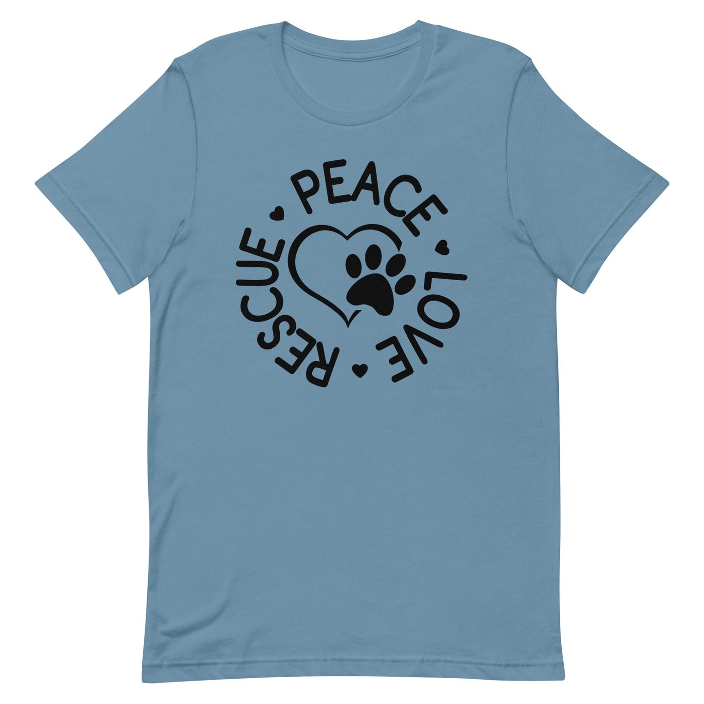 Peace~Love~ Rescue Unisex t-shirt