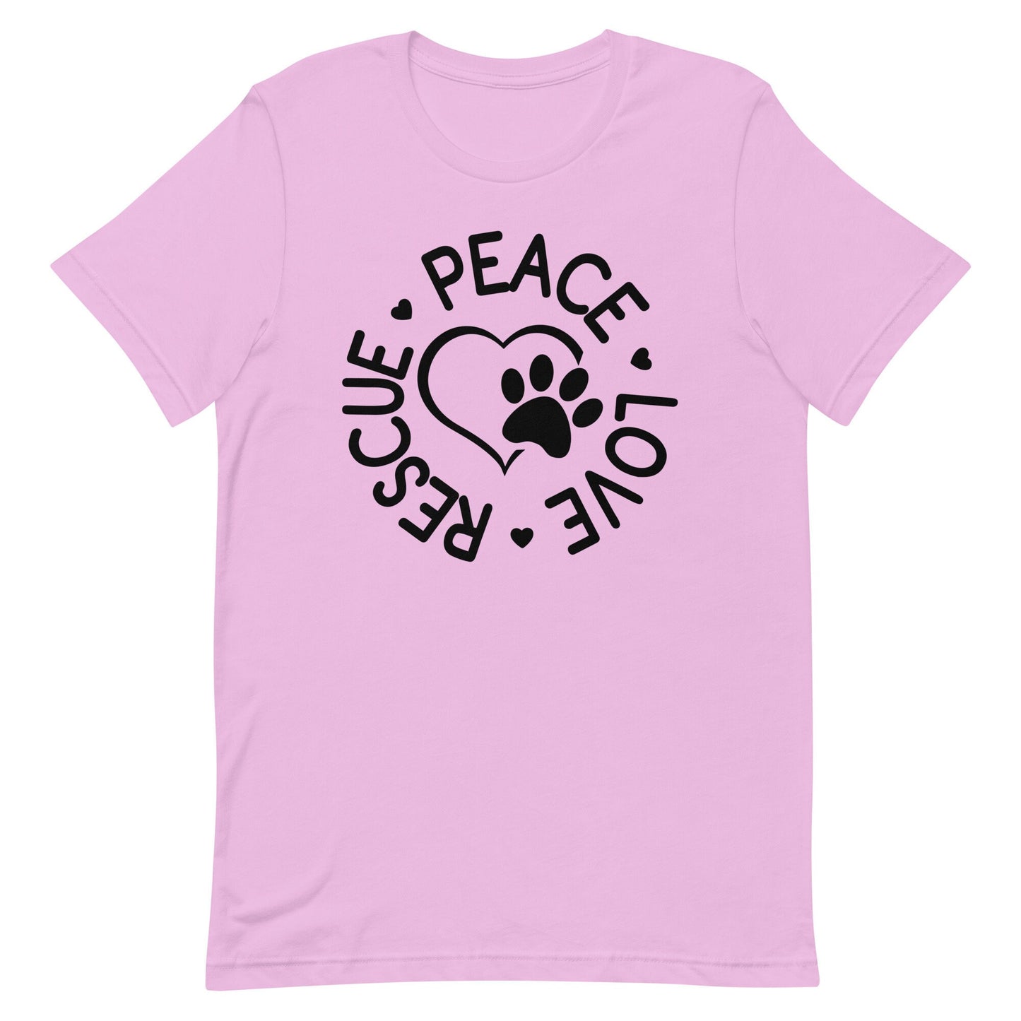 Peace~Love~ Rescue Unisex t-shirt