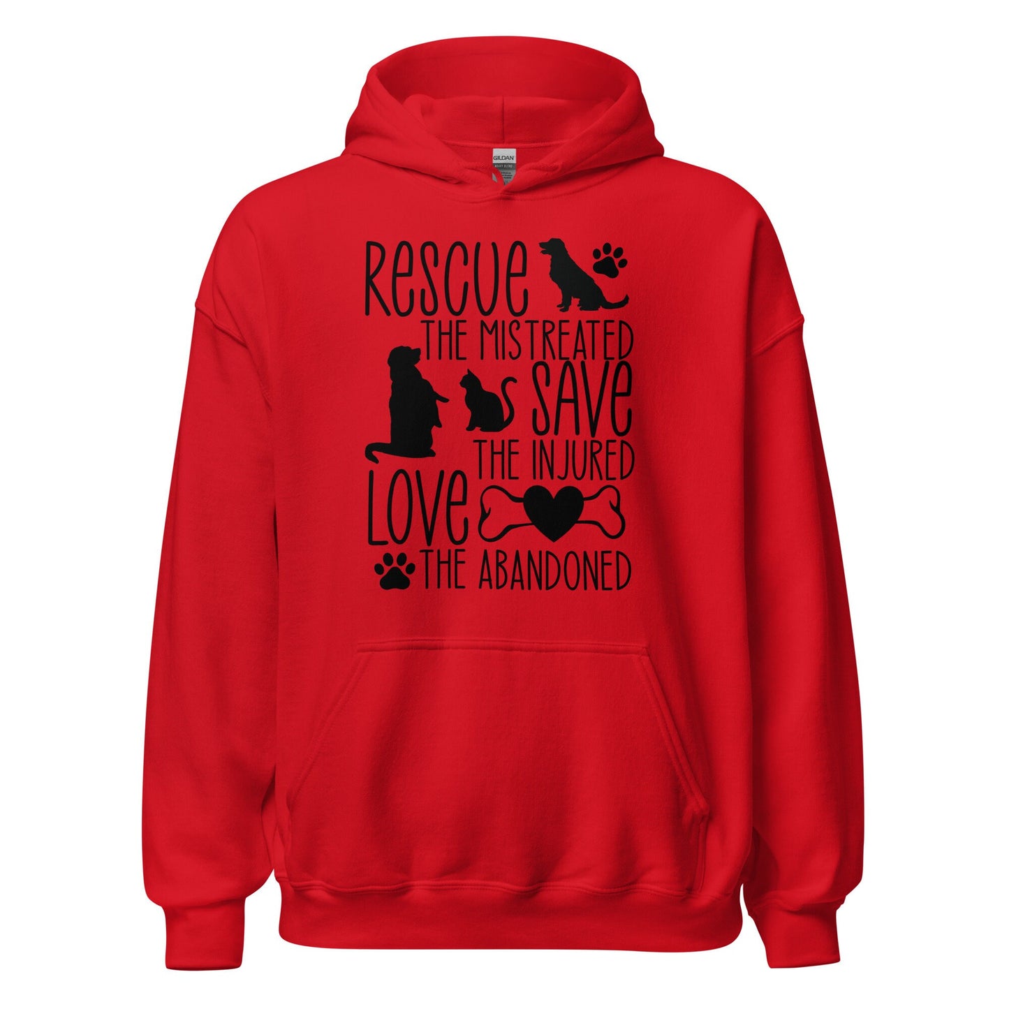 Rescue the mistreated Unisex Hoodie