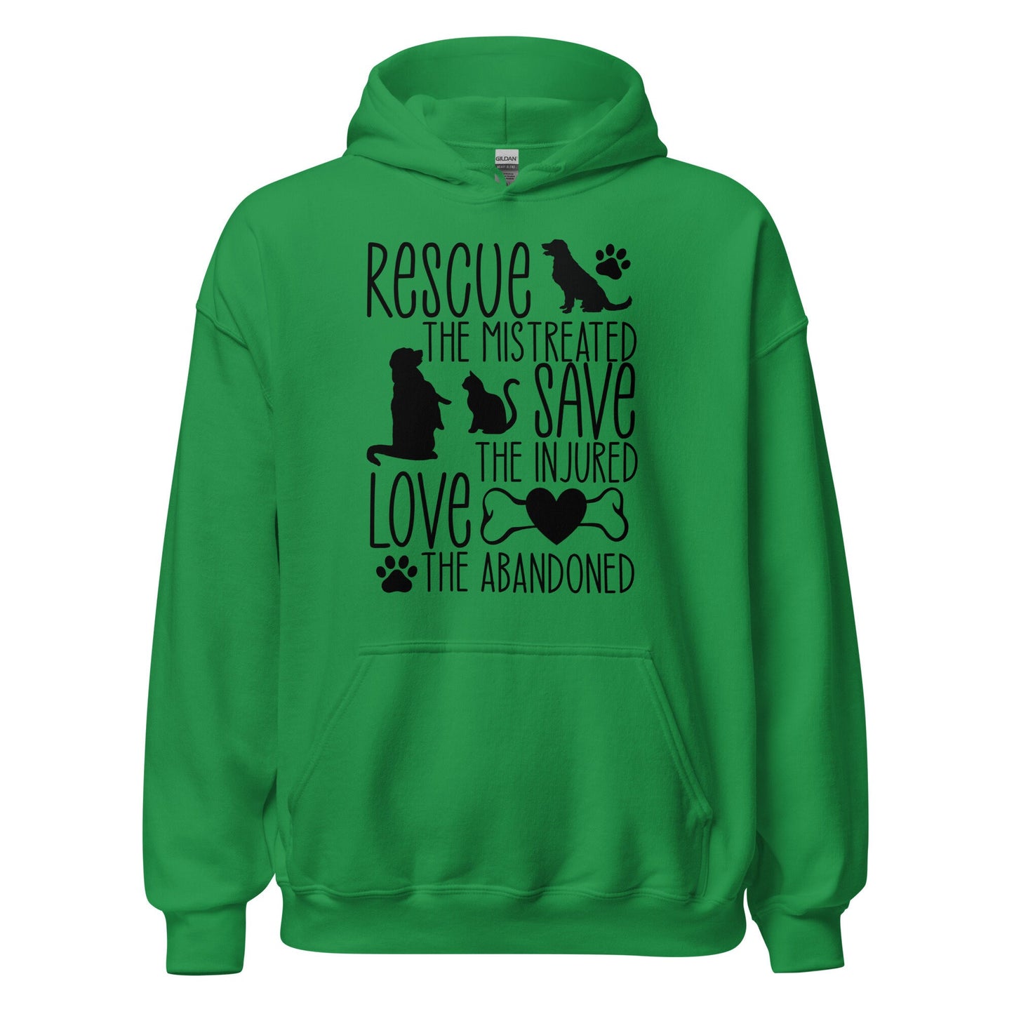Rescue the mistreated Unisex Hoodie