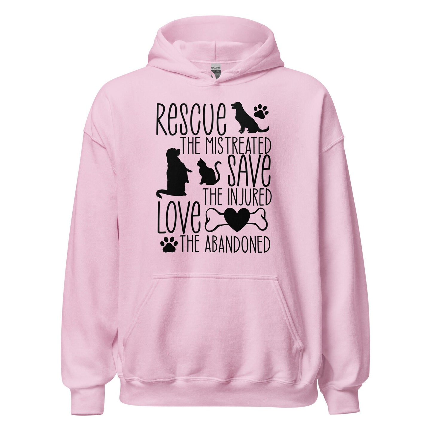 Rescue the mistreated Unisex Hoodie