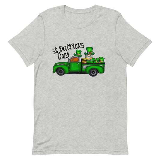 Patrick's day truck Unisex t-shirt