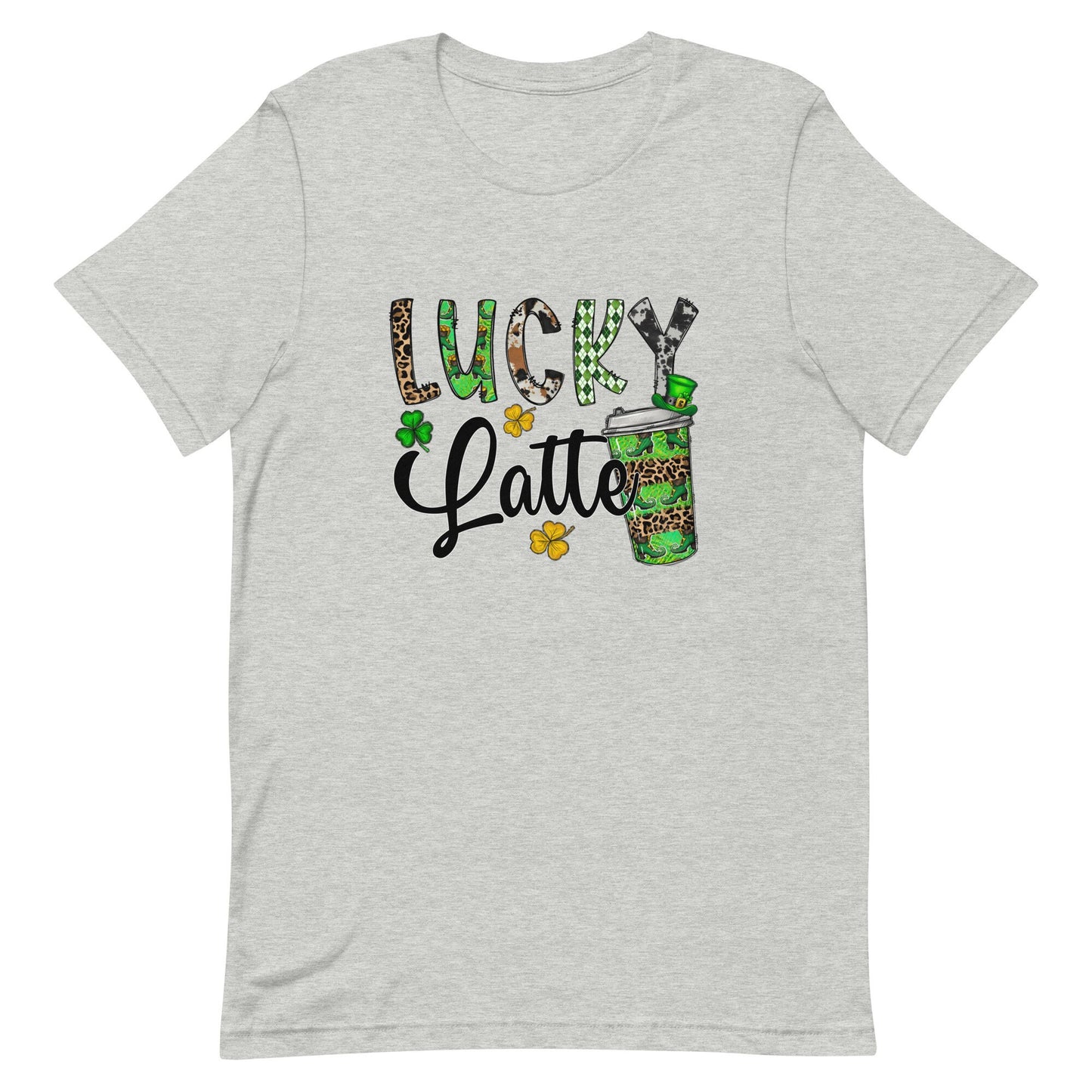 LUCKY Latte Unisex t-shirt
