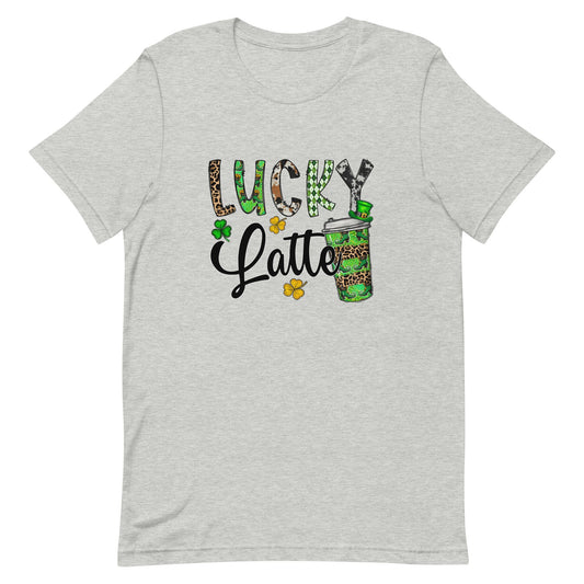 LUCKY Latte Unisex t-shirt