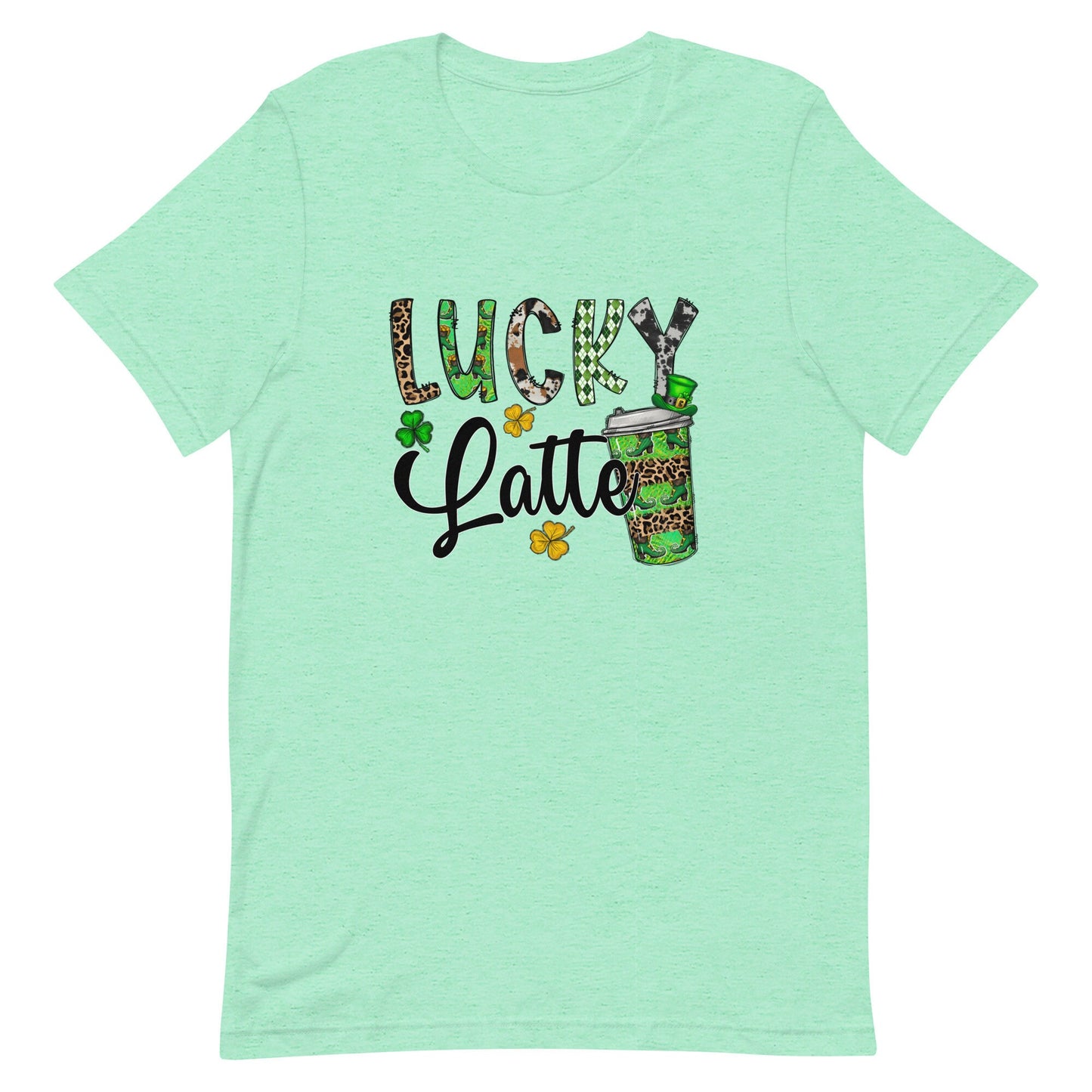 LUCKY Latte Unisex t-shirt