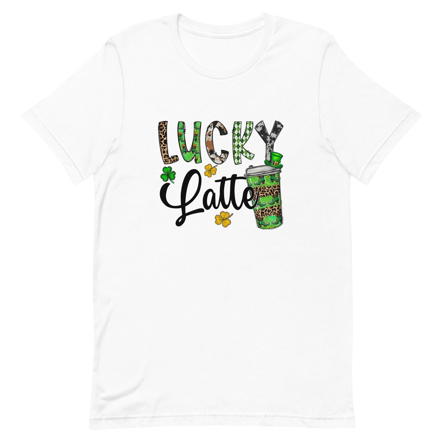 LUCKY Latte Unisex t-shirt